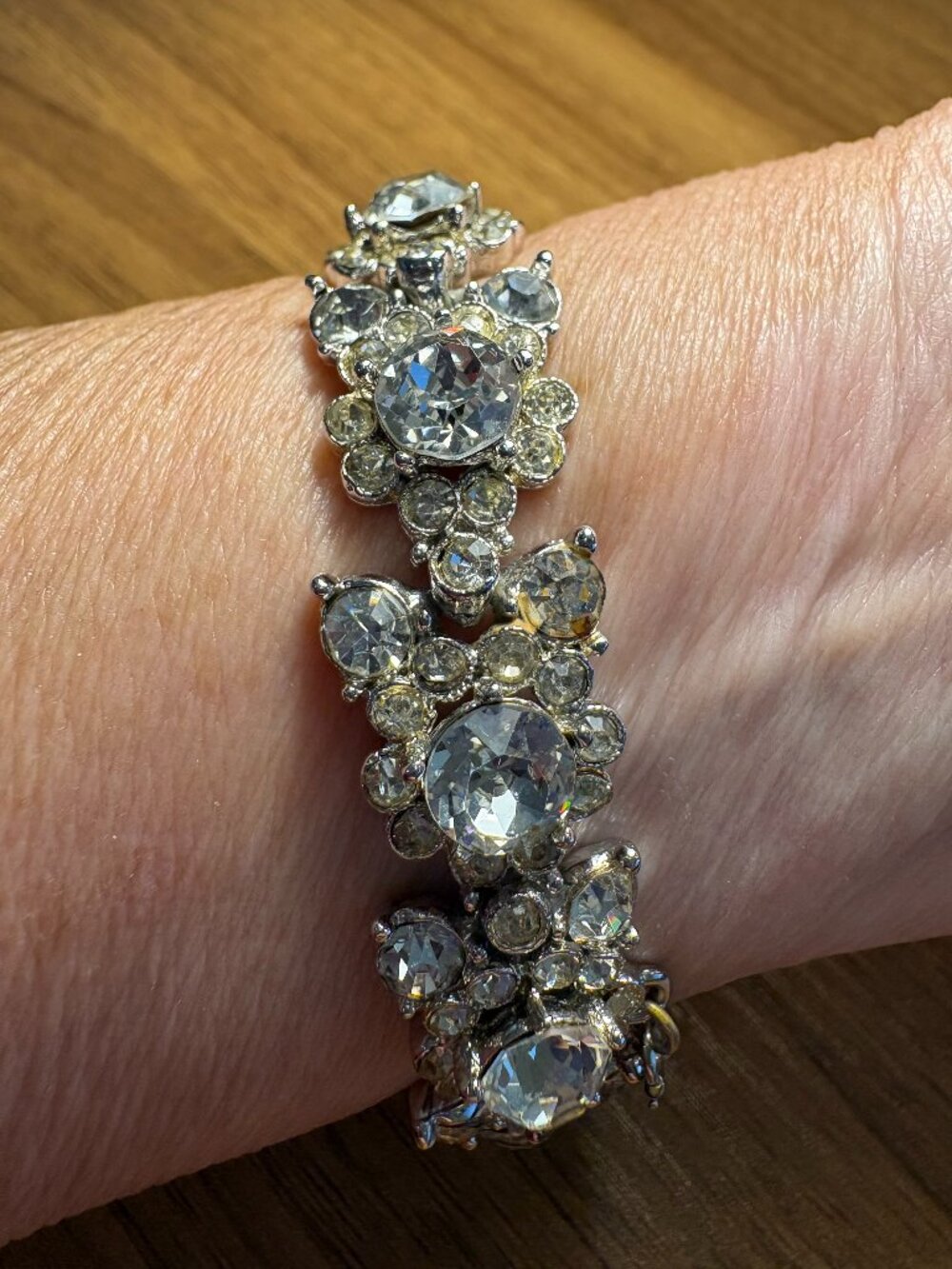 Dazzling Vintage Bogoff Bracelet - Missing 4 Stones